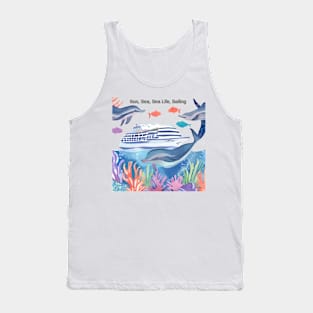 Cruise - sea life Tank Top